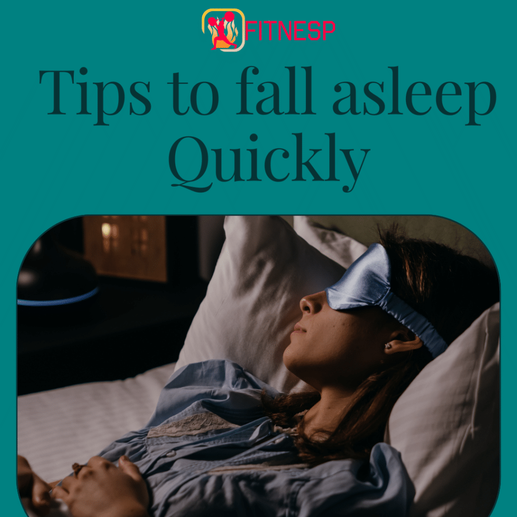 fitness health blog, tips to fall asleep quickly,